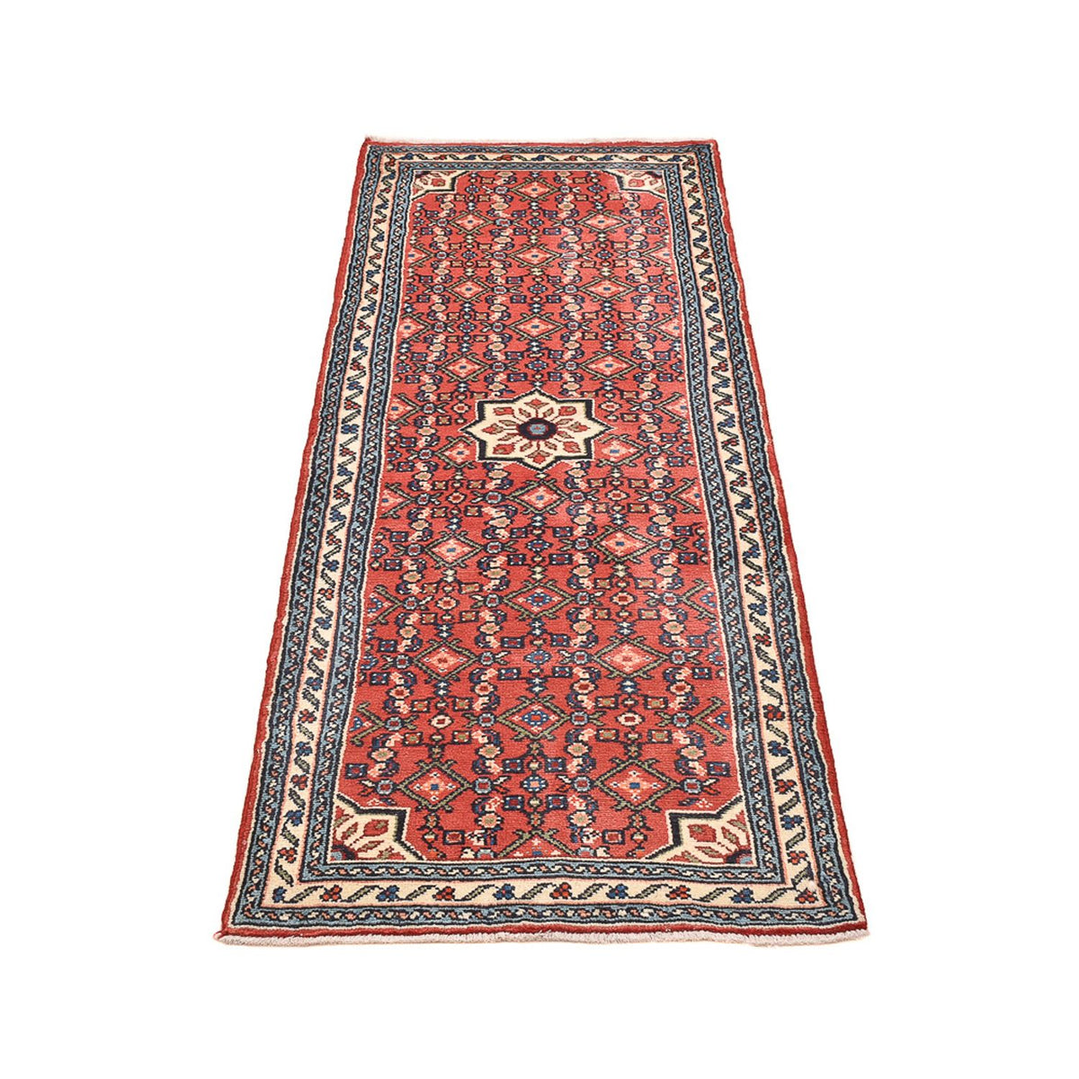 Tapis de couloir Tapis persan - Nomadic - 183 x 67 cm - rouge clair