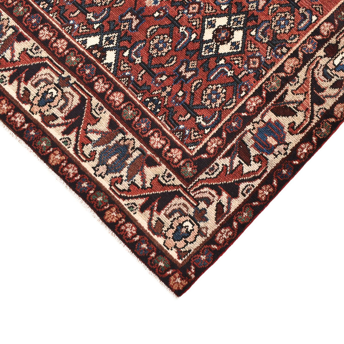 Tapis de couloir Tapis persan - Nomadic - 307 x 111 cm - rouille