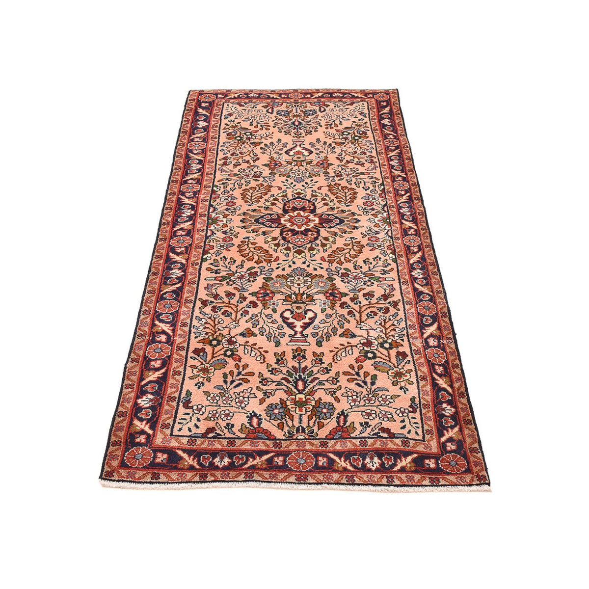 Tapis de couloir Tapis persan - Nomadic - 204 x 89 cm - beige