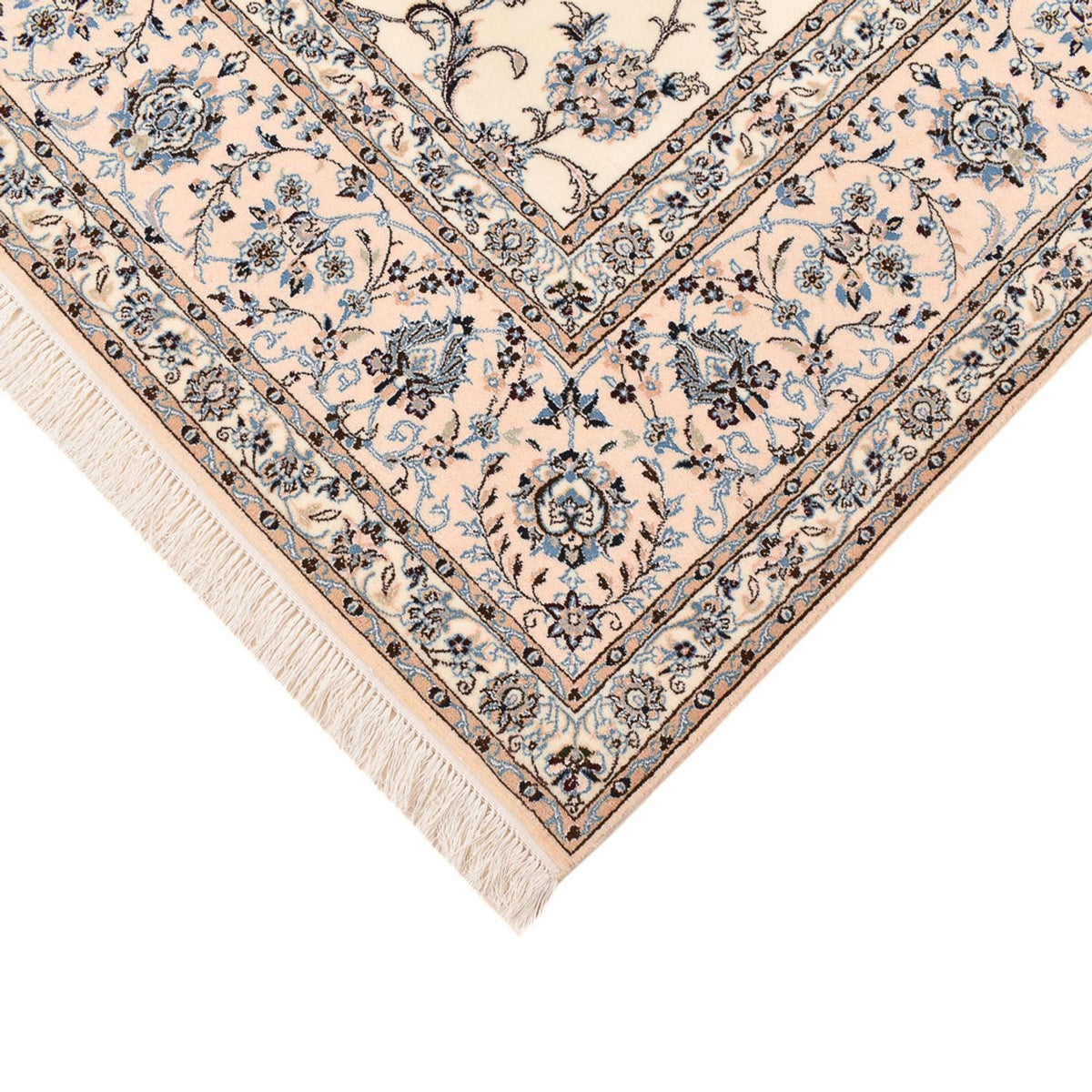 Tapis persan - Nain - Premium - 297 x 205 cm - blanc