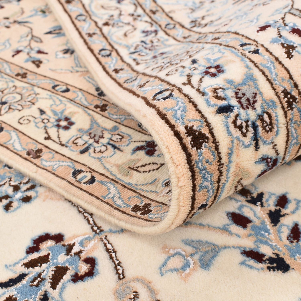 Tapis persan - Nain - Premium - 297 x 205 cm - blanc