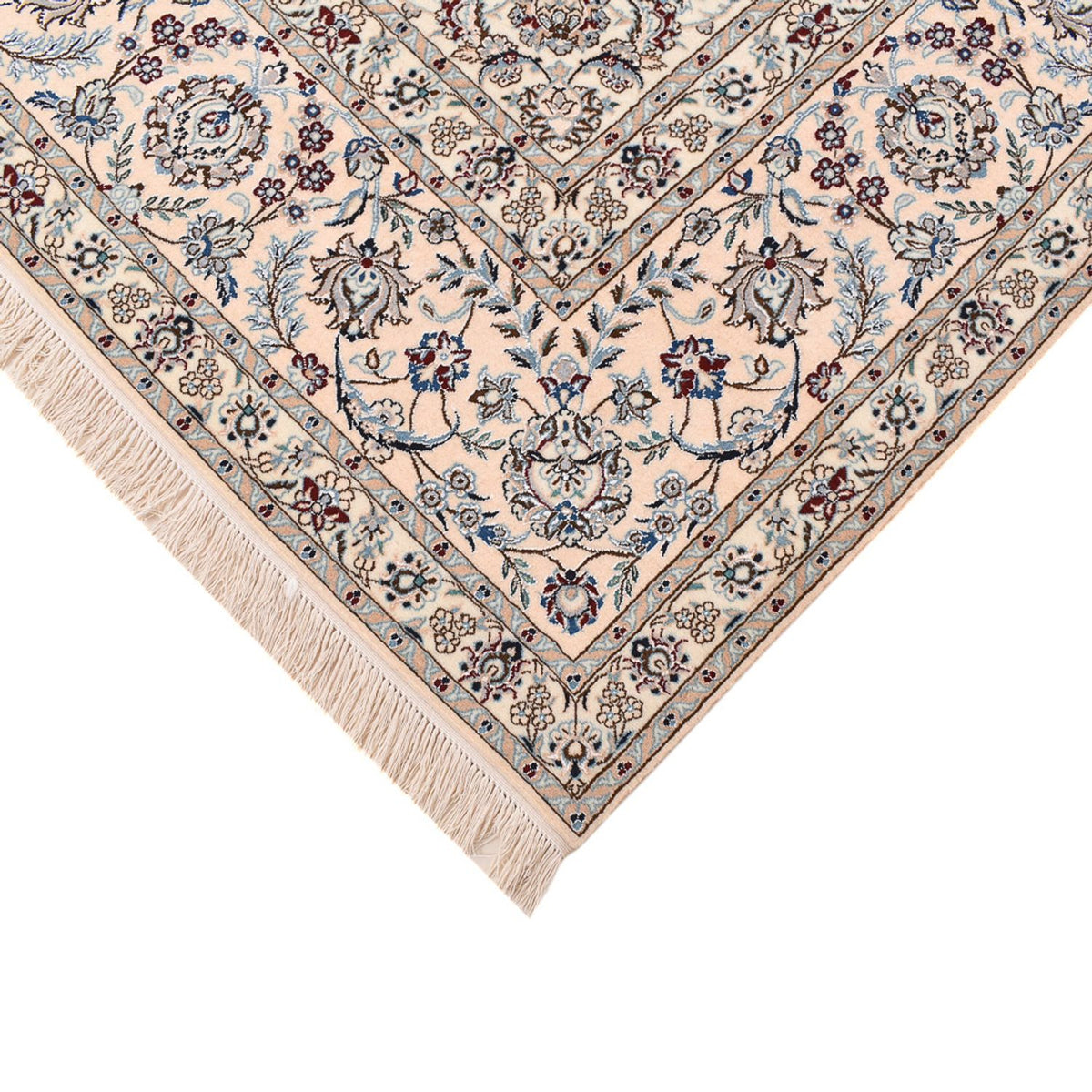 Tapis persan - Nain - Premium - 362 x 255 cm - bleu foncé