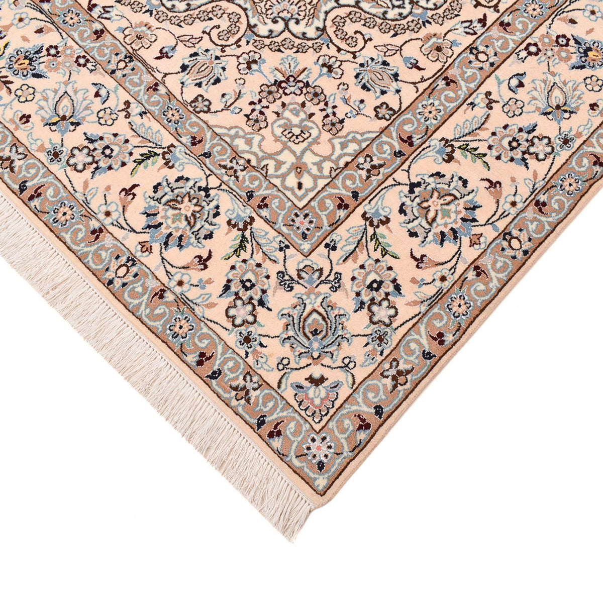 Tapis persan - Nain - Royal - 298 x 200 cm - beige