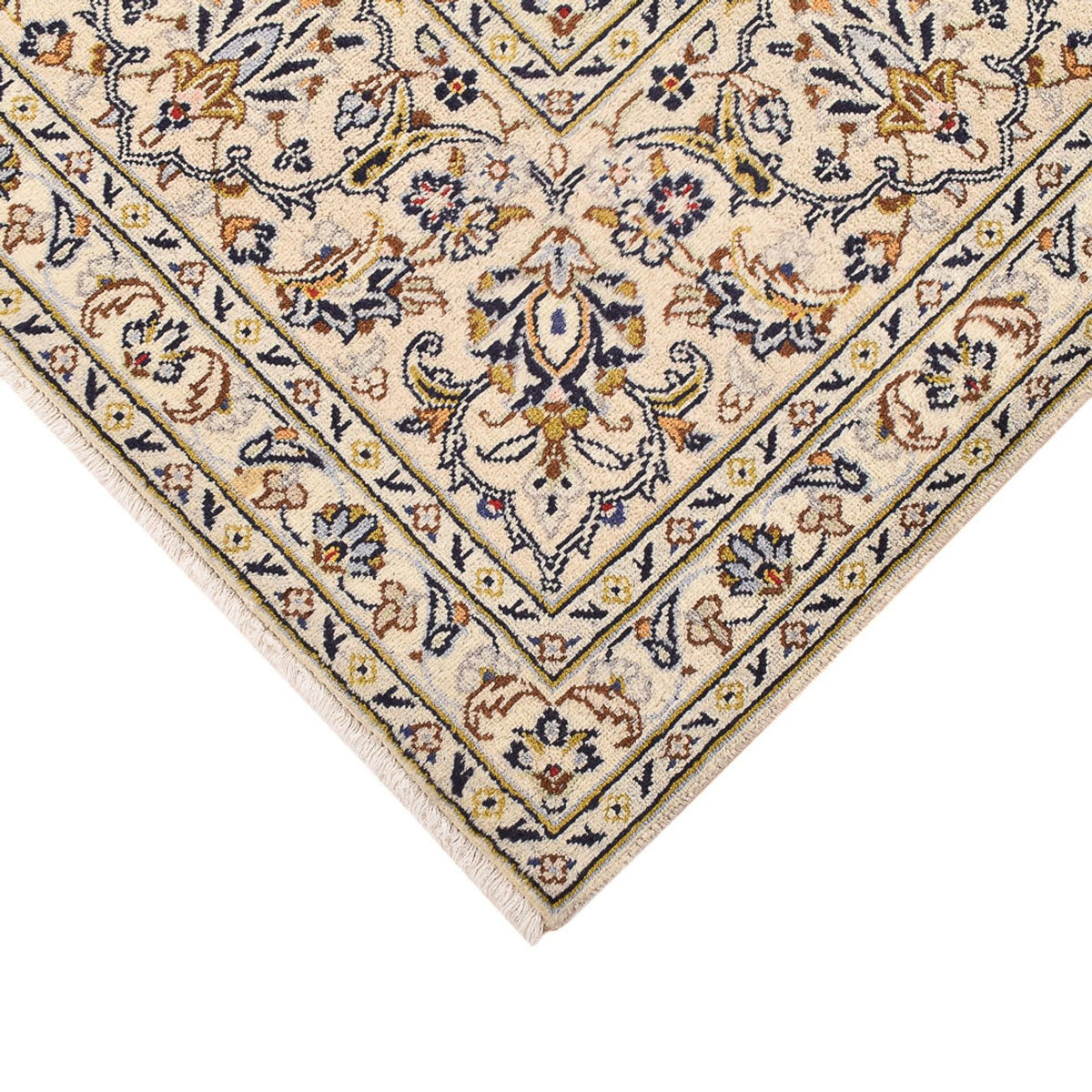 Tapis persan - Keshan - 355 x 245 cm - beige clair
