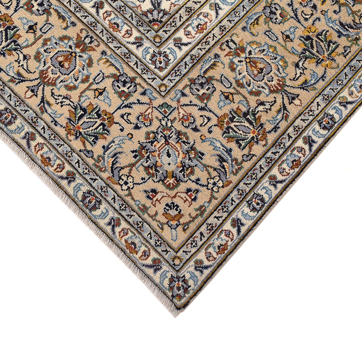 Tapis persan - Keshan - 343 x 238 cm - beige clair