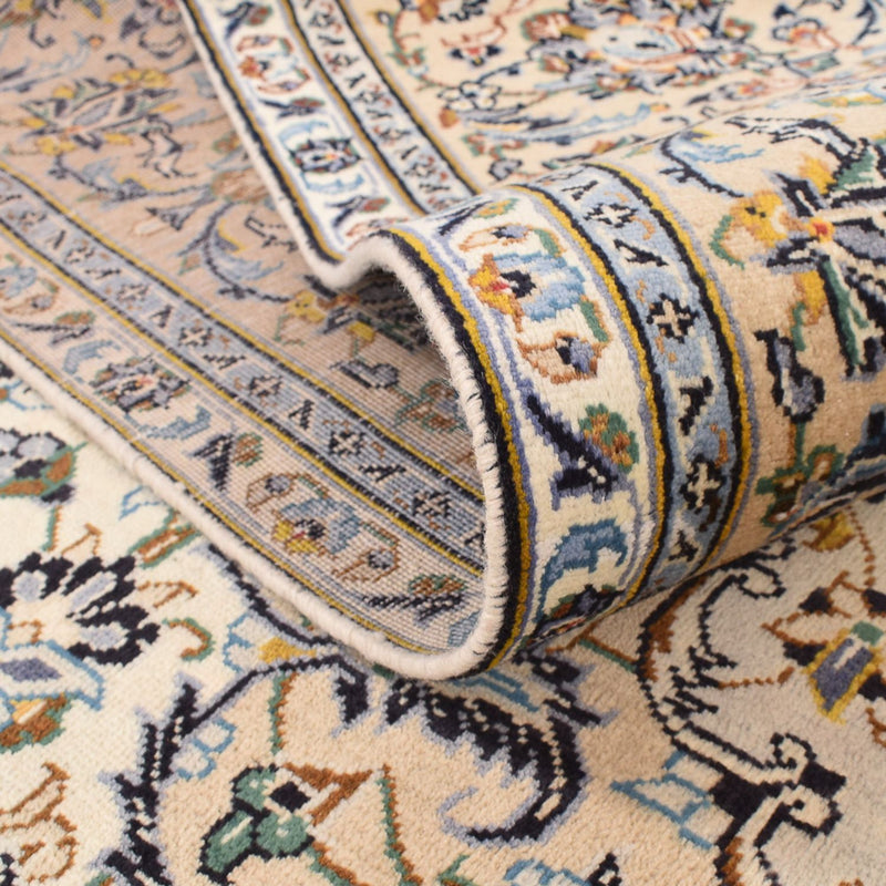 Tapis persan - Keshan - 343 x 238 cm - beige clair