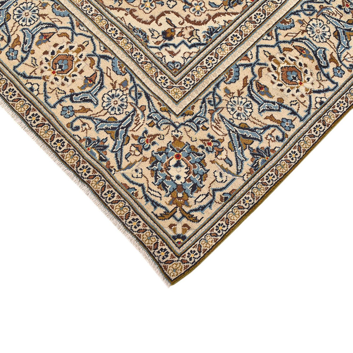 Tapis persan - Keshan - 294 x 196 cm - sable