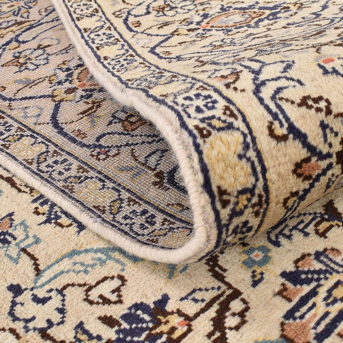 Tapis persan - Keshan - 335 x 229 cm - sable