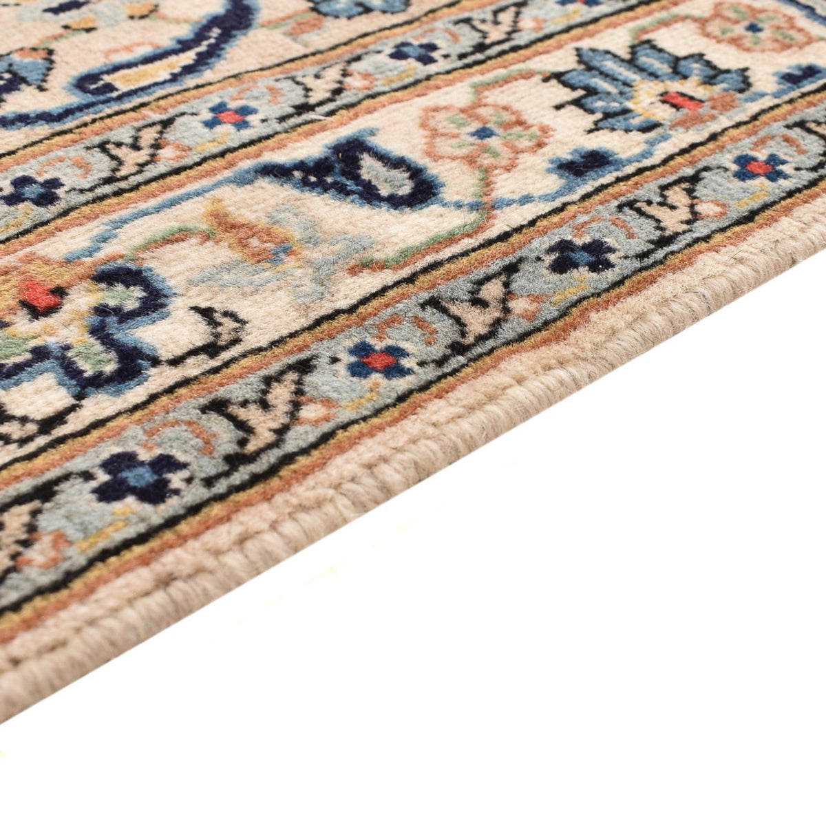 Tapis persan - Keshan - 361 x 249 cm - beige foncé