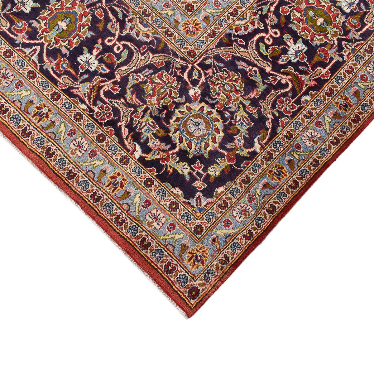 Tapis persan - Keshan - 426 x 311 cm - rouge