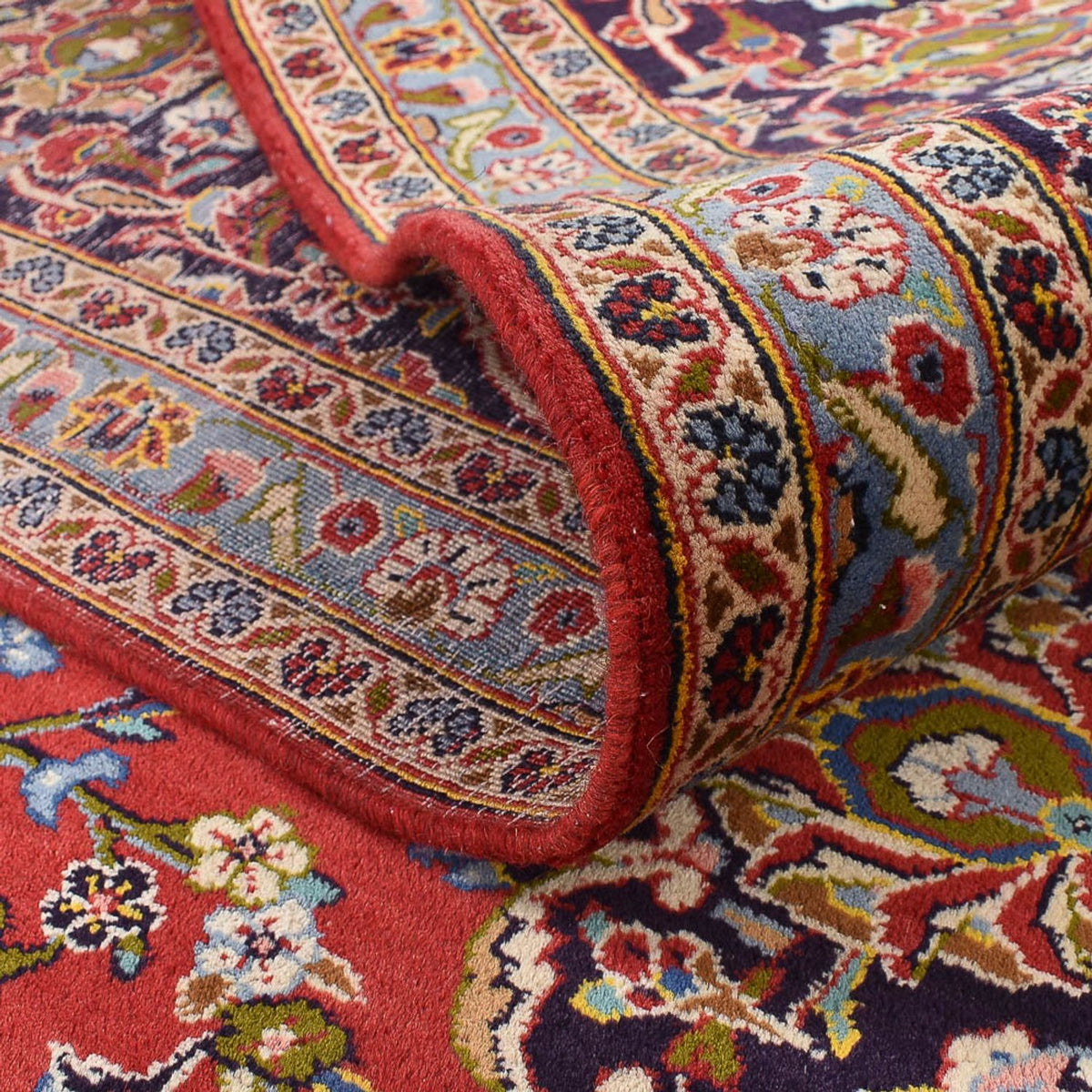 Tapis persan - Keshan - 426 x 311 cm - rouge