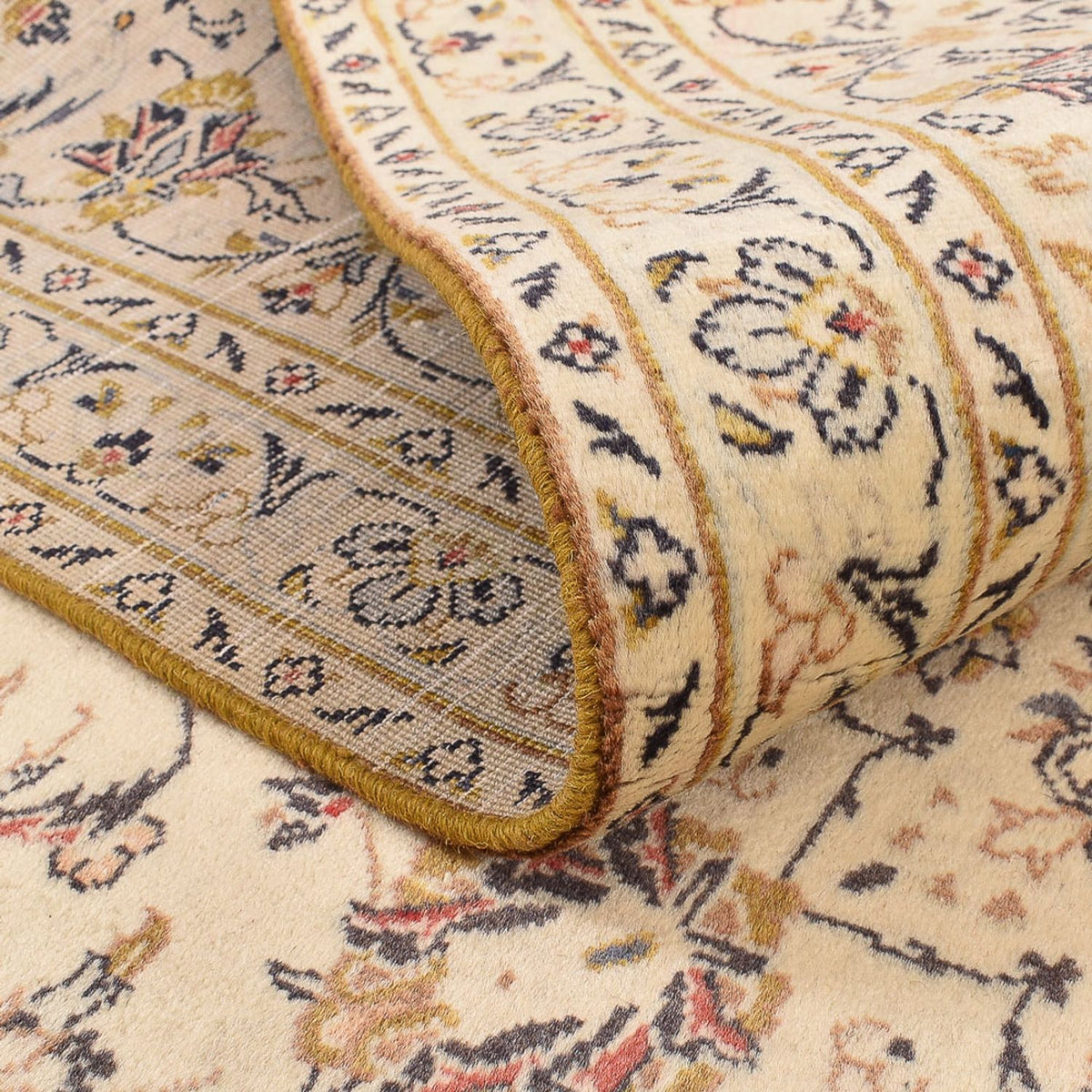 Tapis persan - Keshan - 303 x 198 cm - beige