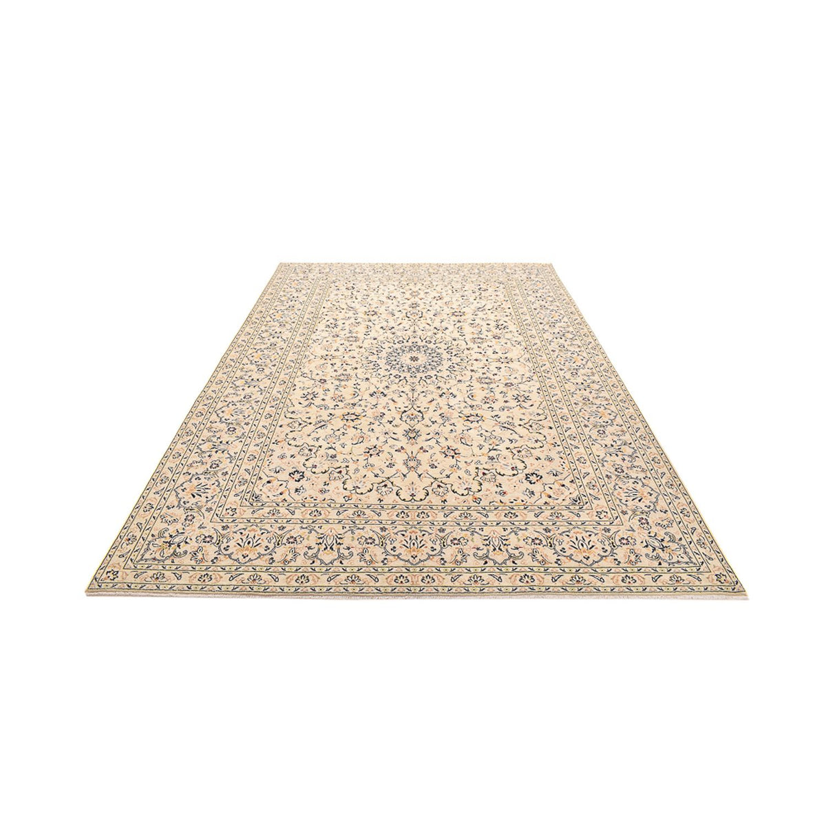 Tapis persan - Keshan - 343 x 243 cm - beige
