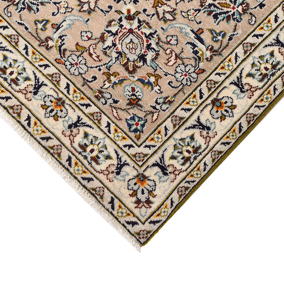 Tapis persan - Keshan - 397 x 293 cm - beige clair