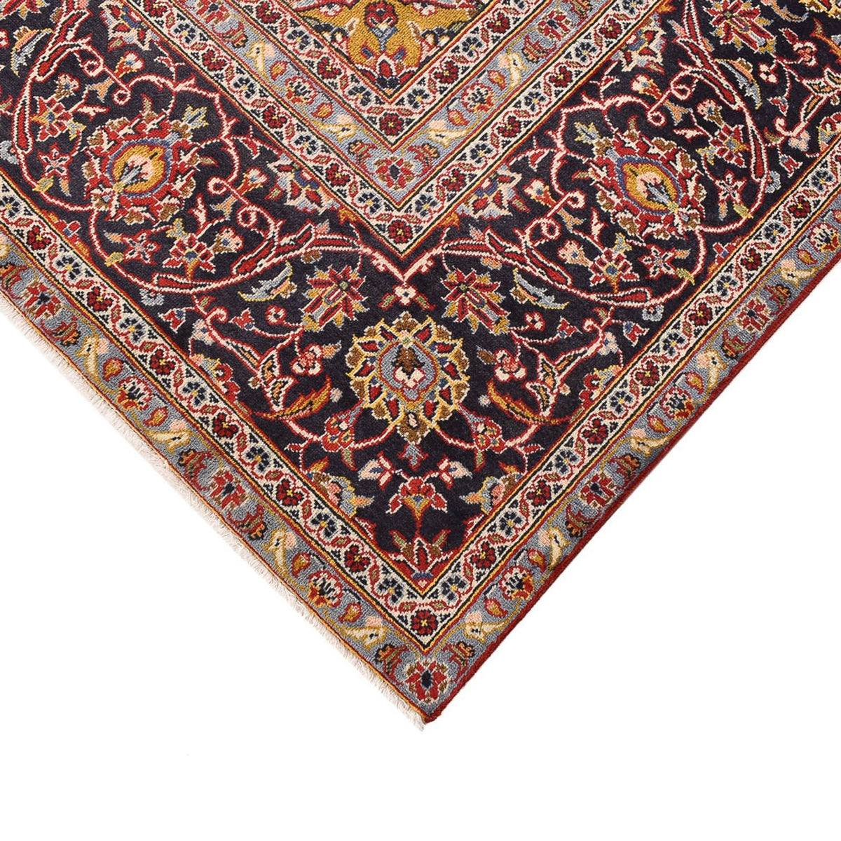 Tapis persan - Keshan - 388 x 283 cm - rouge