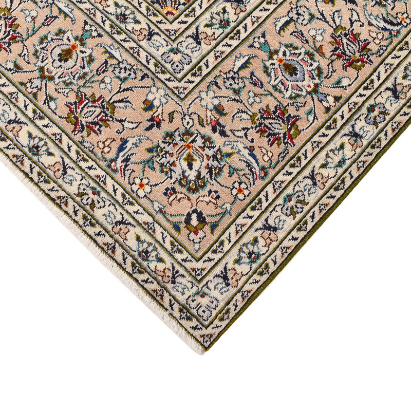 Tapis persan - Keshan - 340 x 245 cm - beige clair
