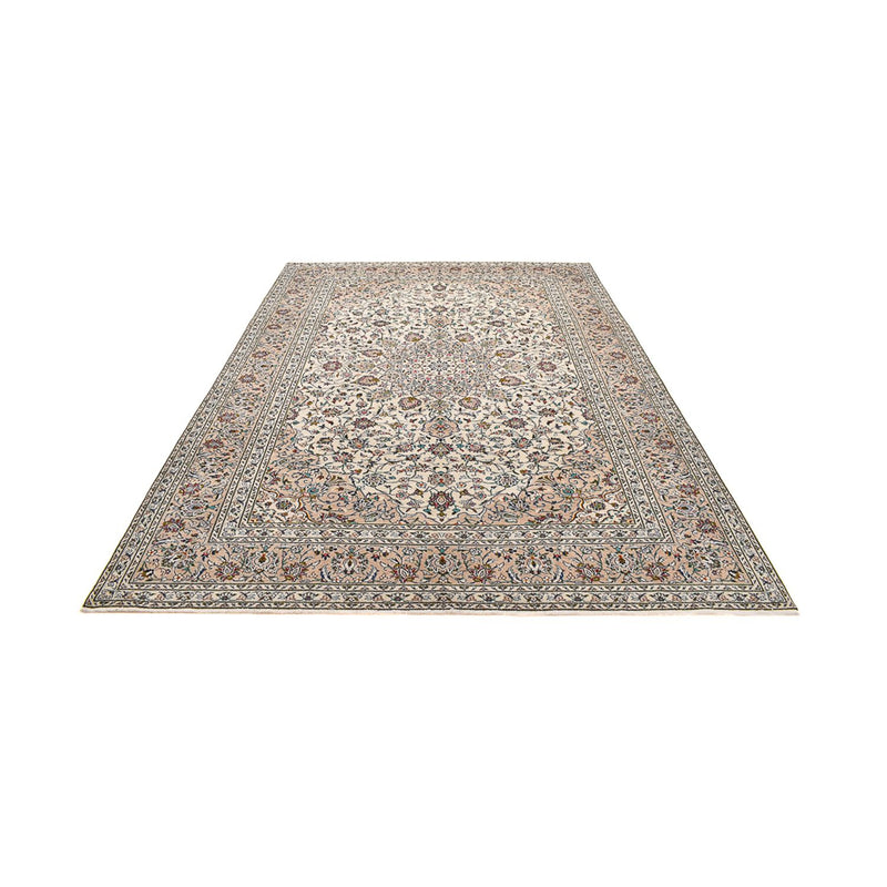 Tapis persan - Keshan - 340 x 245 cm - beige clair