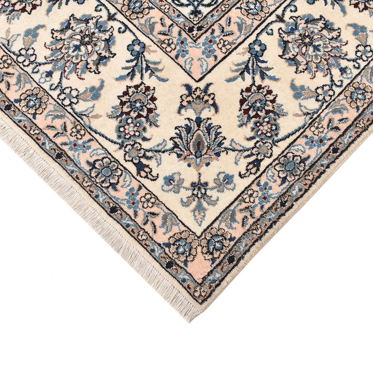 Tapis persan - Nain - 342 x 243 cm - beige clair