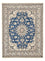 Tapis persan - Nain - 205 x 150 cm - bleu