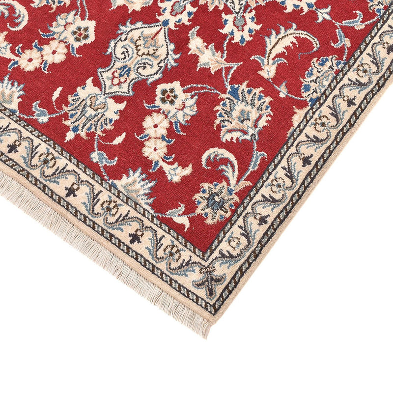 Tapis de couloir Tapis persan - Nain - 208 x 79 cm - rouge