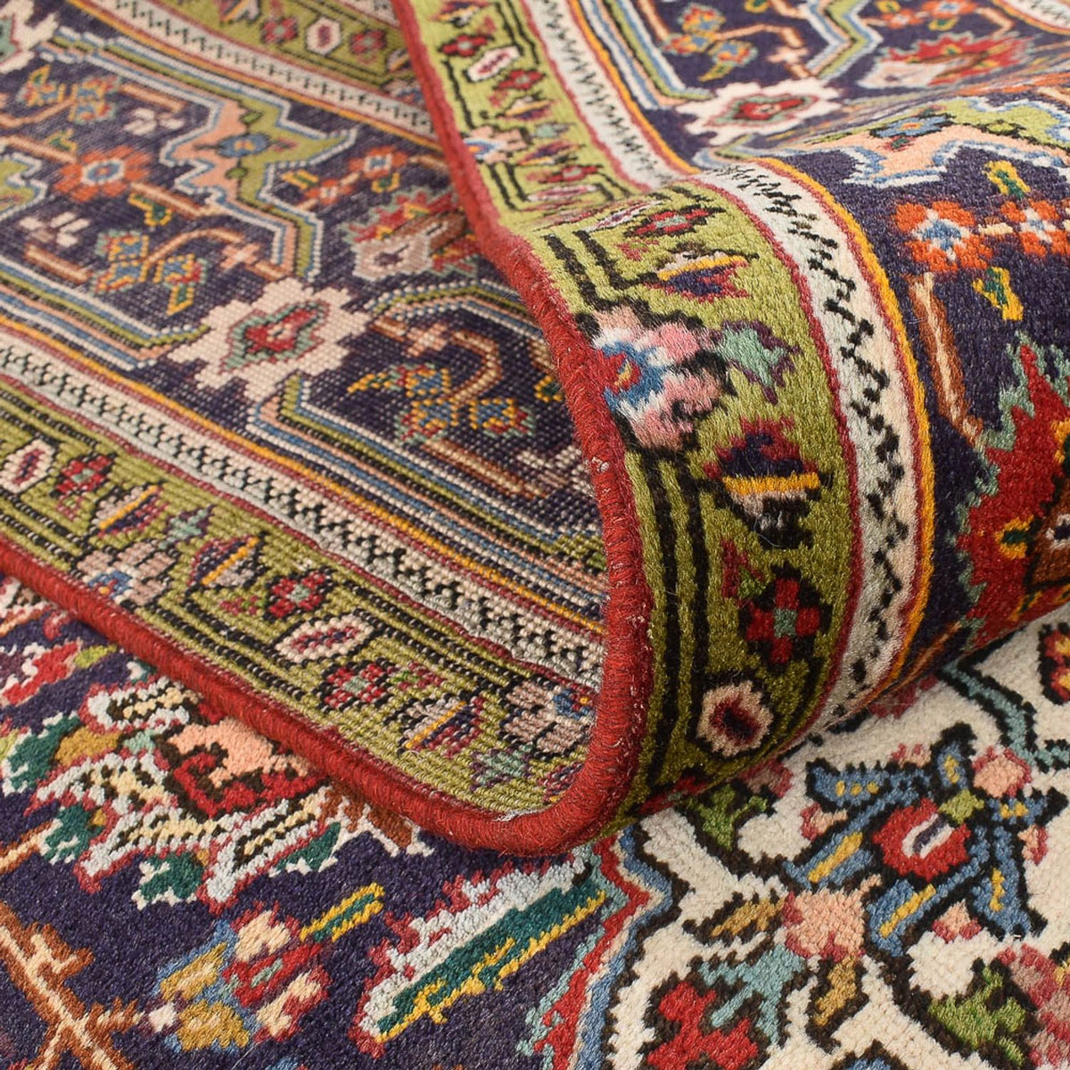 Tapis persan - Tabriz - 347 x 242 cm - rouge clair