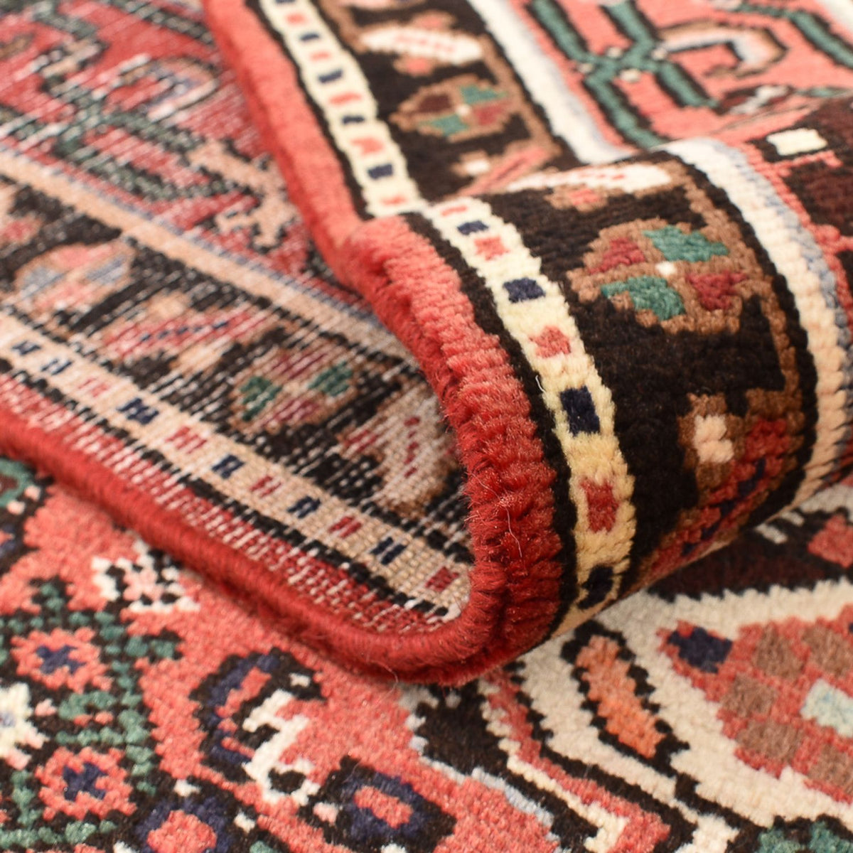 Tapis persan - Nomadic - 300 x 211 cm - rouge clair