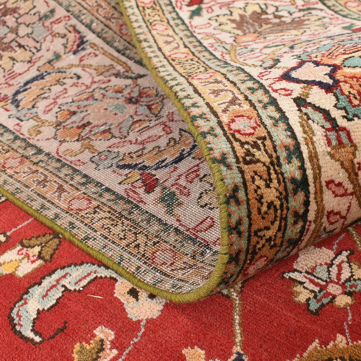 Tapis persan - Tabriz - 340 x 239 cm - rouge