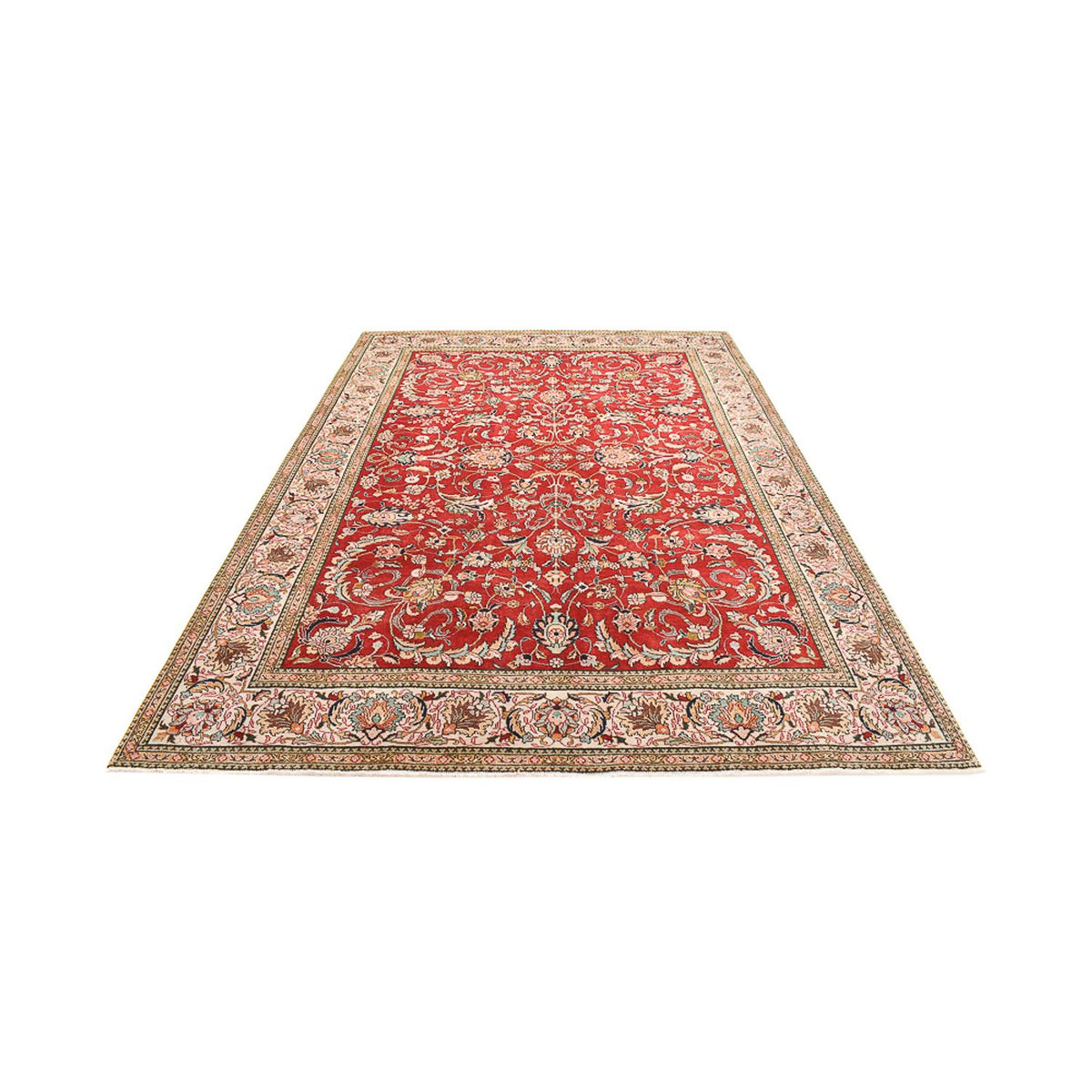 Tapis persan - Tabriz - 340 x 239 cm - rouge