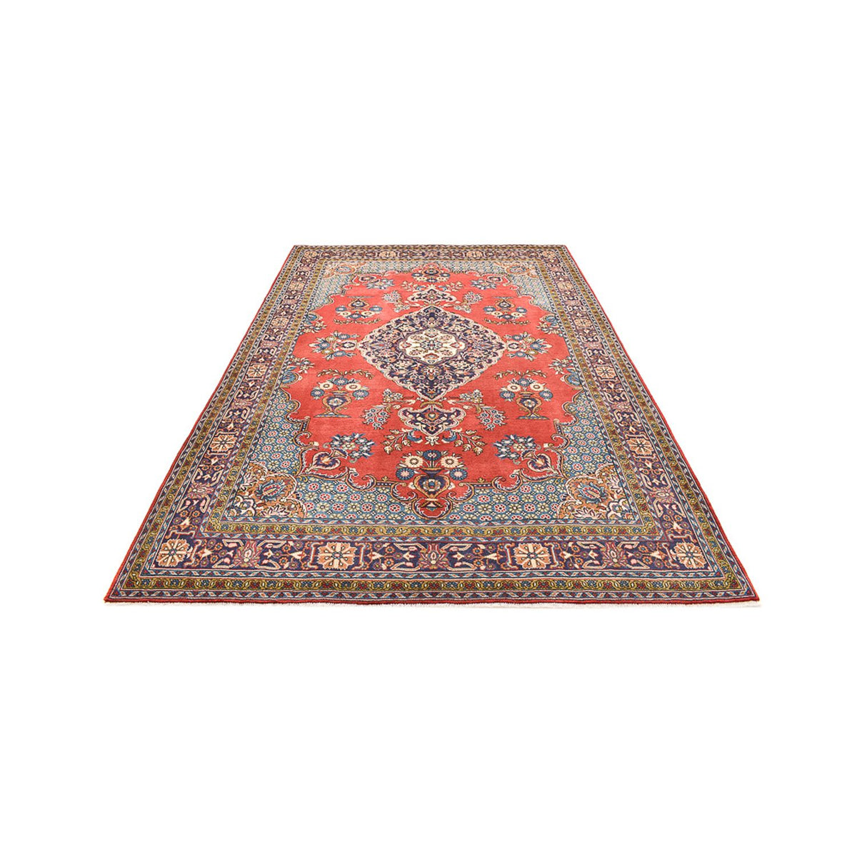 Tapis persan - Royal - 322 x 220 cm - rouge