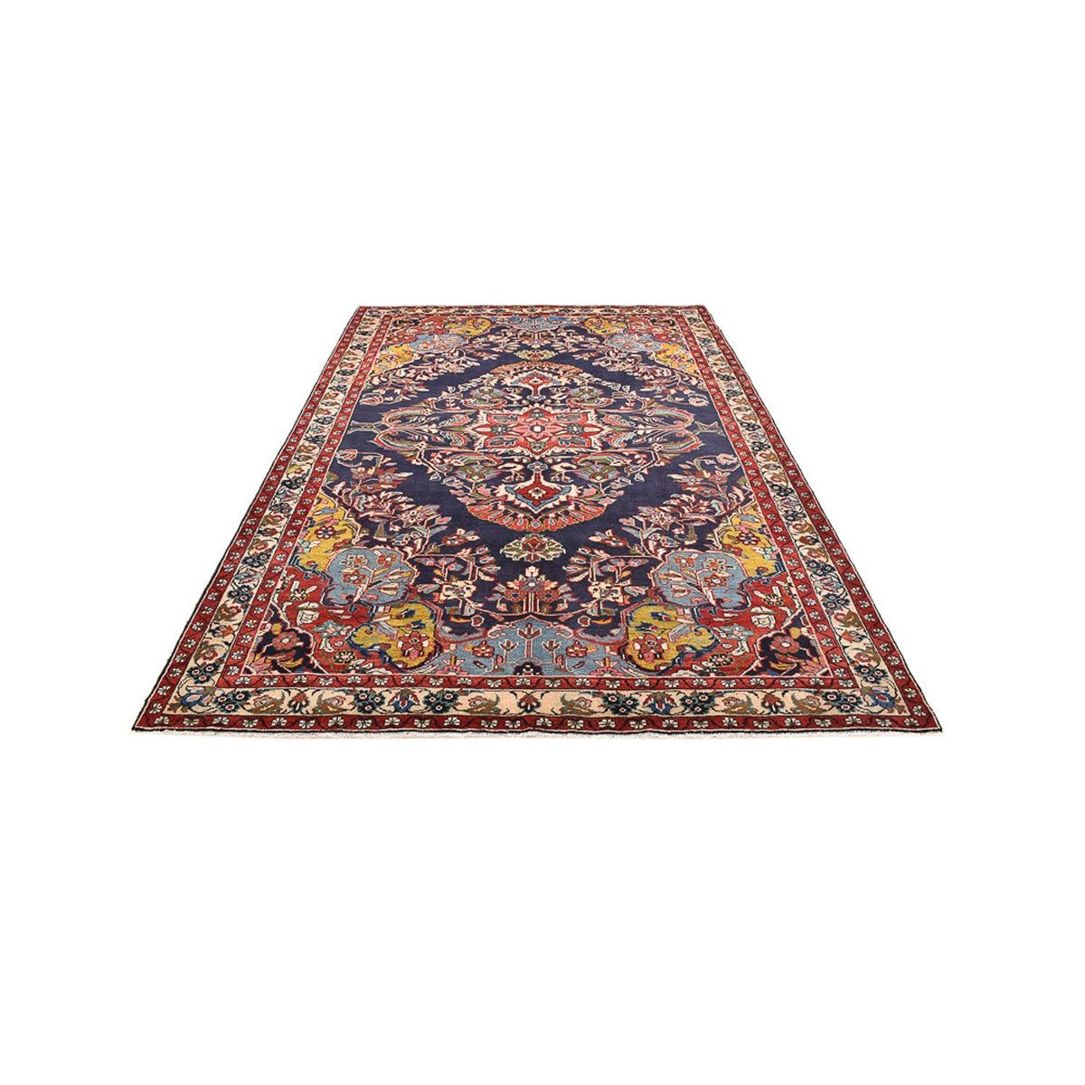 Tapis persan - Classique - 311 x 215 cm - bleu foncé