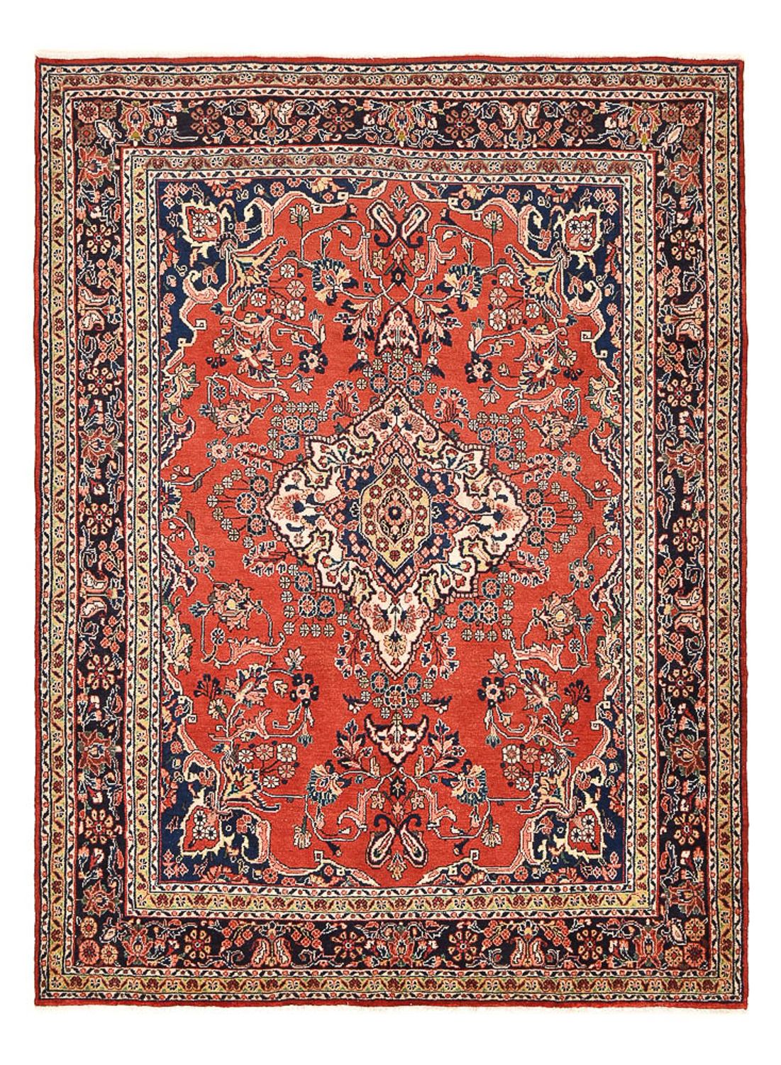 Tapis persan - Nomadic - 312 x 225 cm - rouge