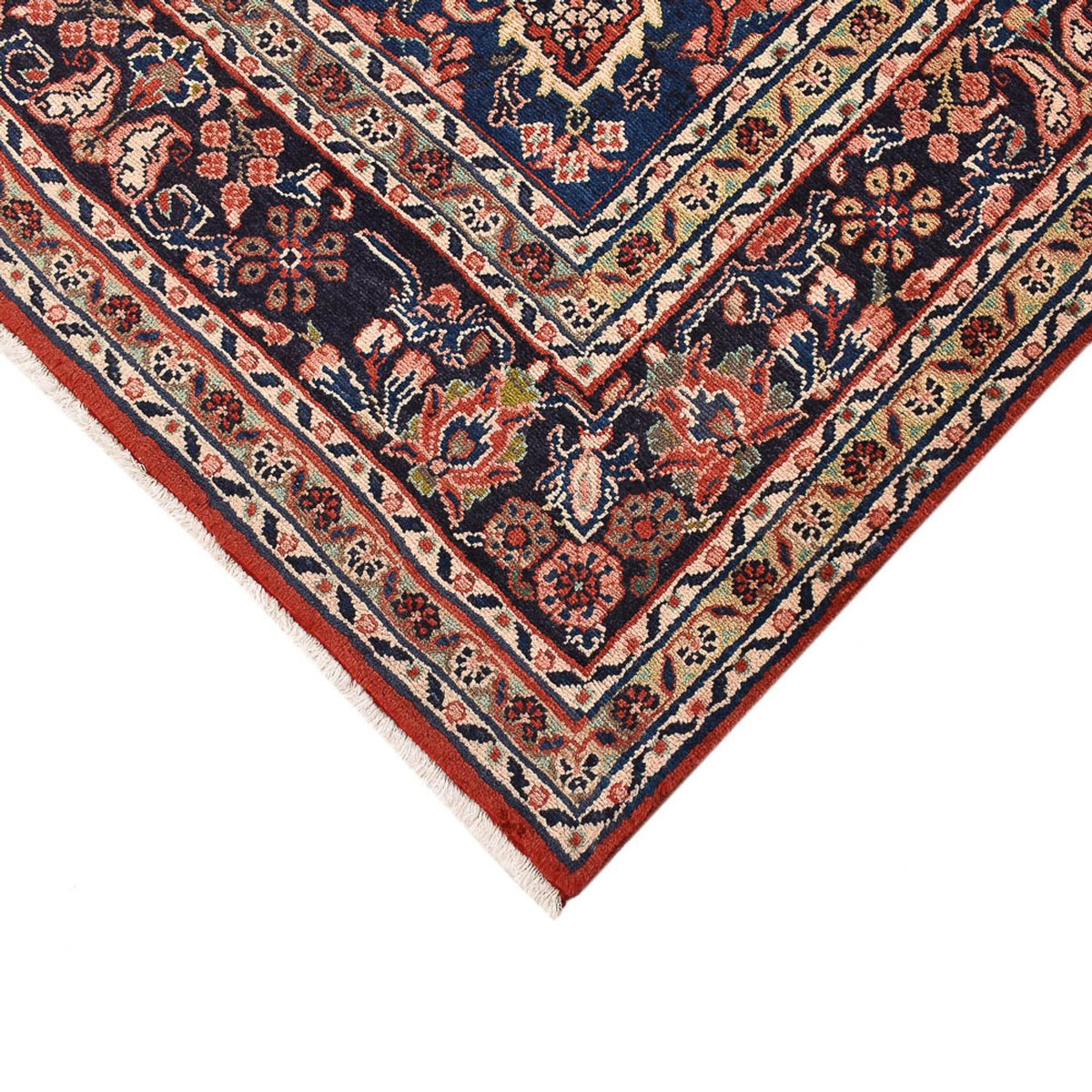 Tapis persan - Nomadic - 312 x 225 cm - rouge