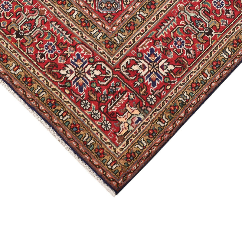 Tapis persan - Tabriz - 295 x 200 cm - bleu foncé