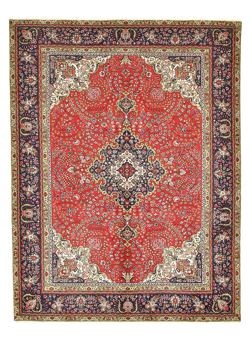Tapis persan - Tabriz - 275 x 190 cm - rouge