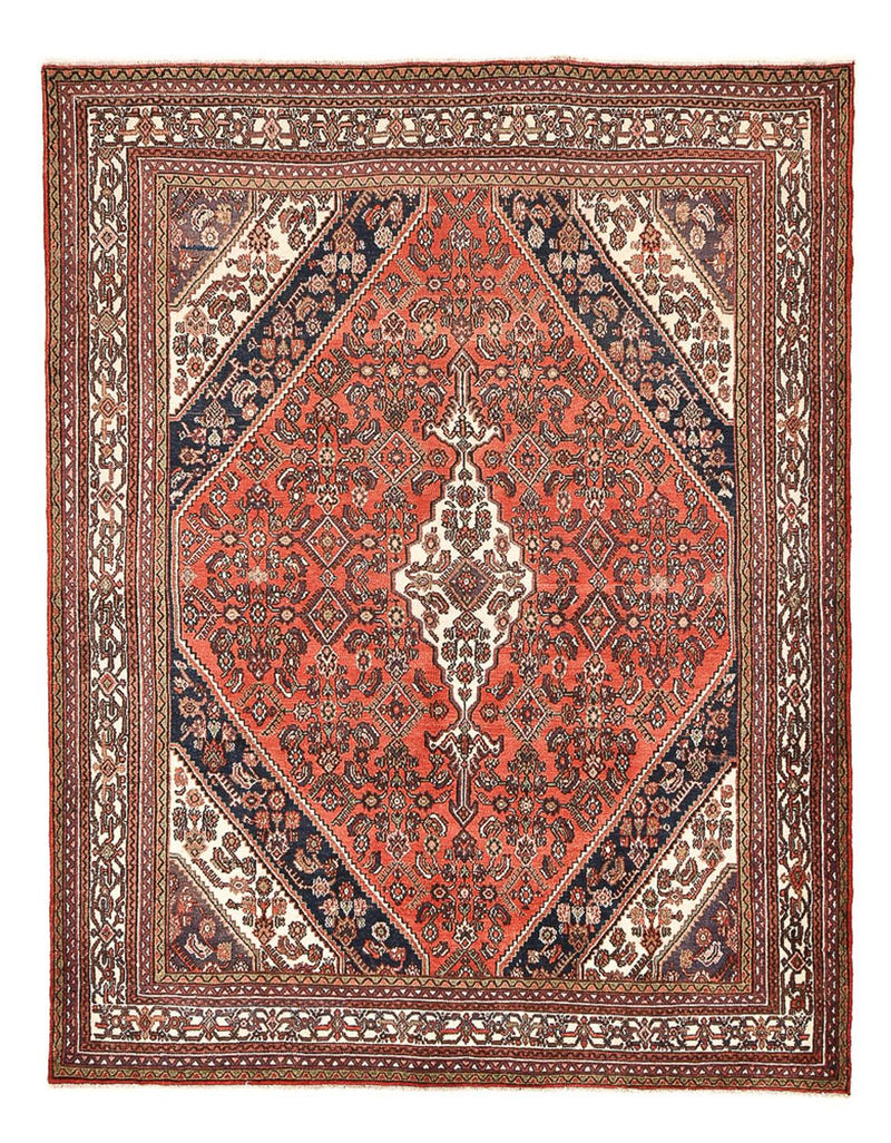 Tapis persan - Nomadic - 307 x 232 cm - rouge clair
