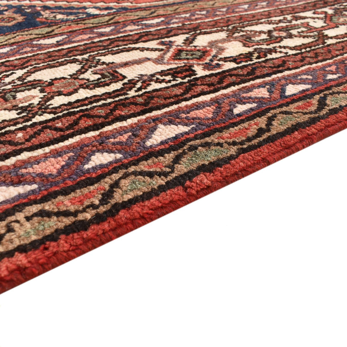 Tapis persan - Nomadic - 307 x 232 cm - rouge clair