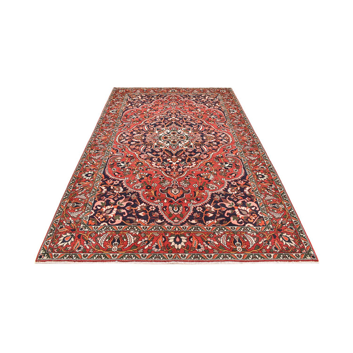 Tapis persan - Nomadic - 333 x 210 cm - rouge clair