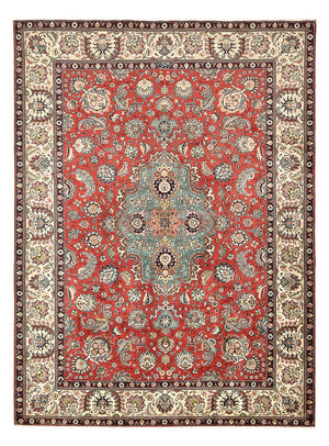Tapis persan - Tabriz - 347 x 246 cm - rouge clair