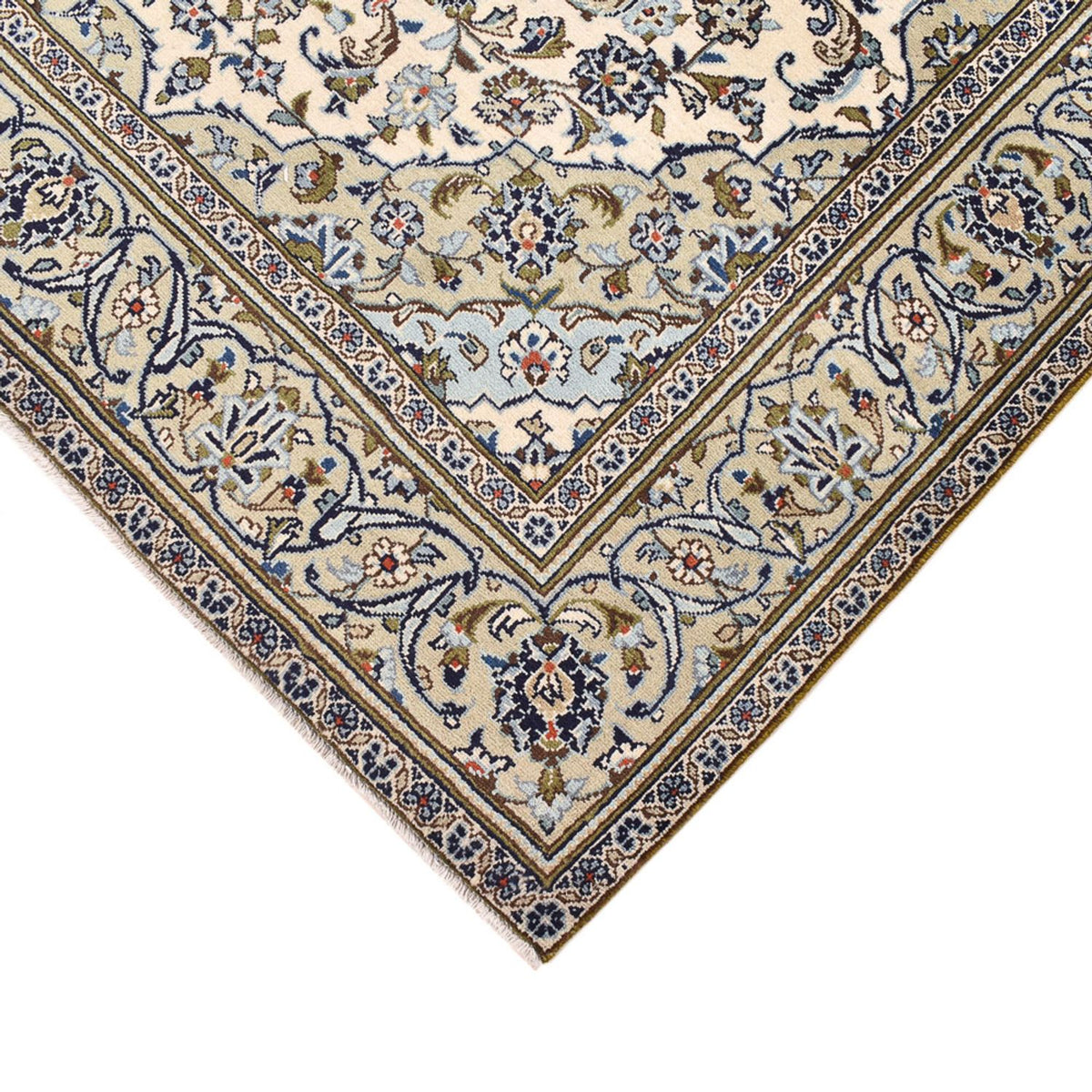 Tapis persan - Keshan - 254 x 145 cm - sable