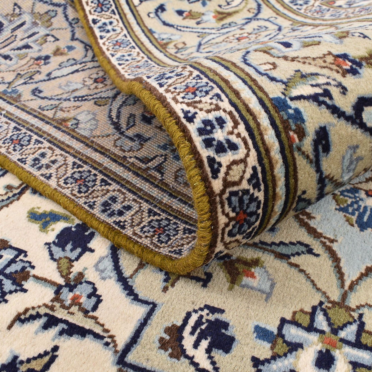 Tapis persan - Keshan - 254 x 145 cm - sable