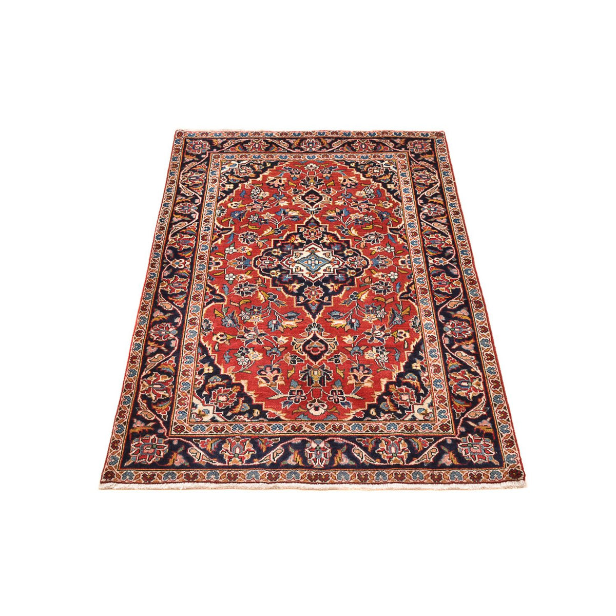 Tapis persan - Keshan - 147 x 97 cm - rouge