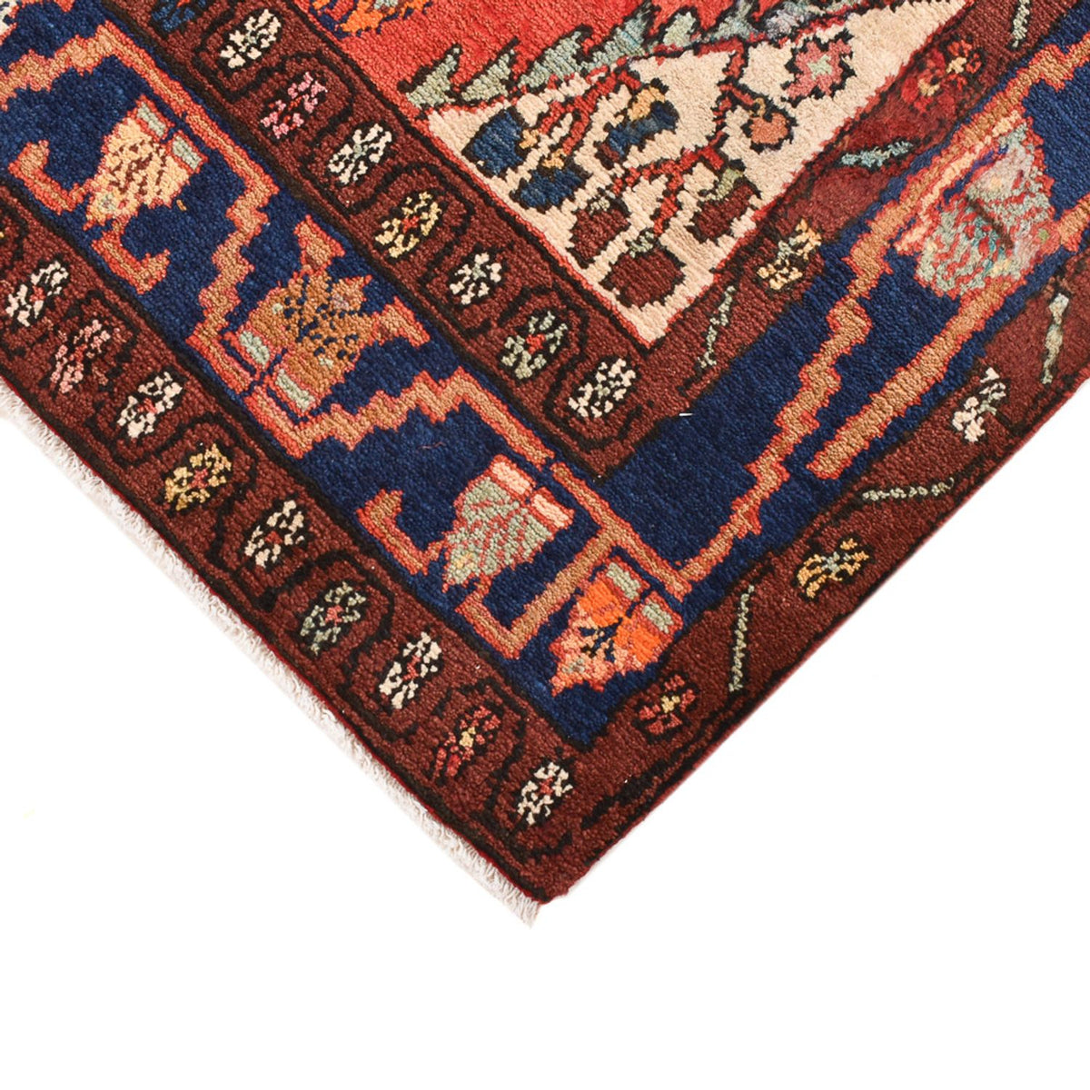 Tapis persan - Nomadic - 207 x 136 cm - rouge