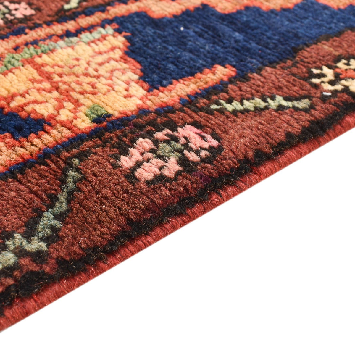 Tapis persan - Nomadic - 207 x 136 cm - rouge