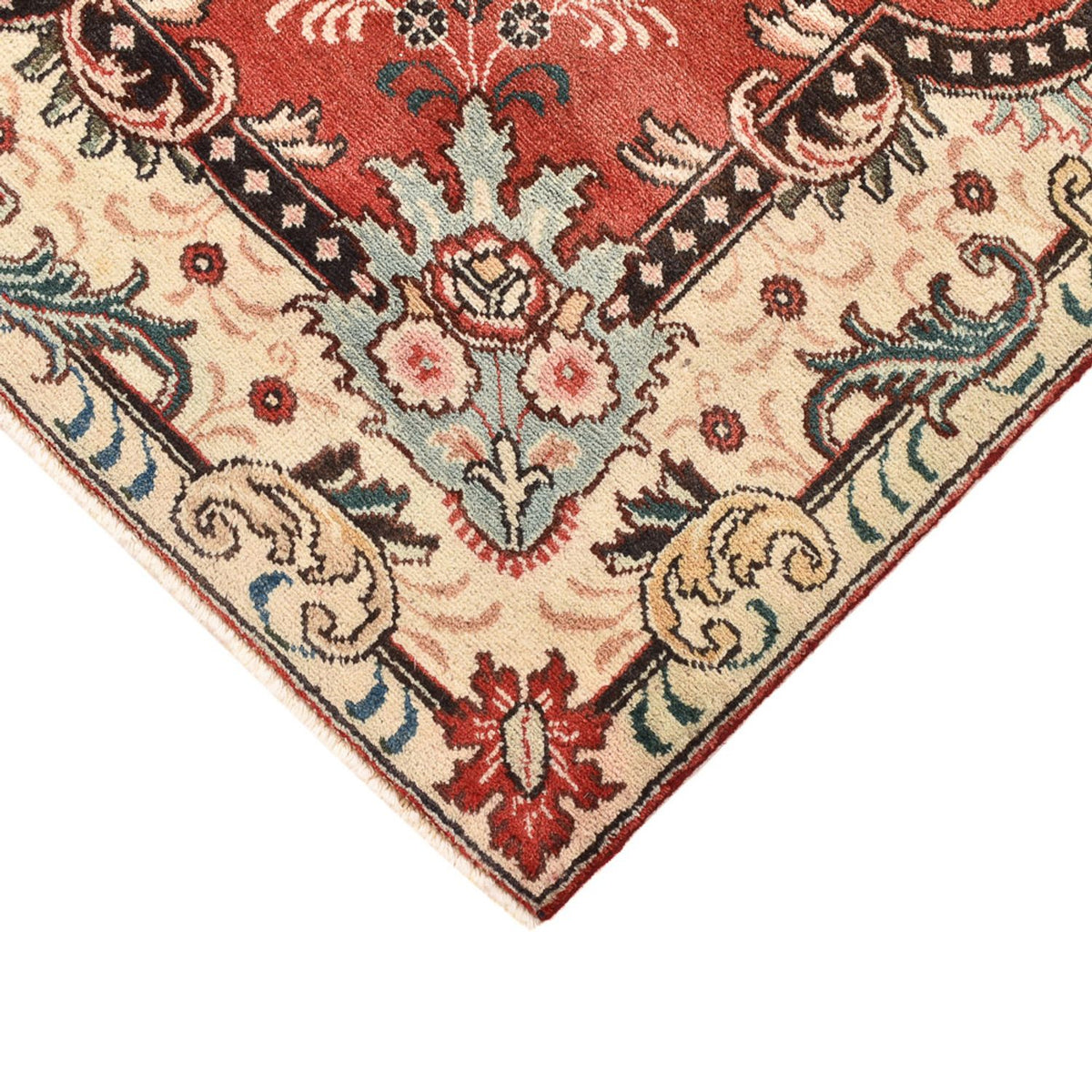 Tapis persan - Tabriz - 183 x 134 cm - rouge
