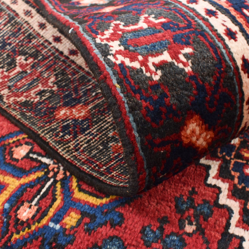 Tapis persan - Nomadic - 210 x 130 cm - rouge