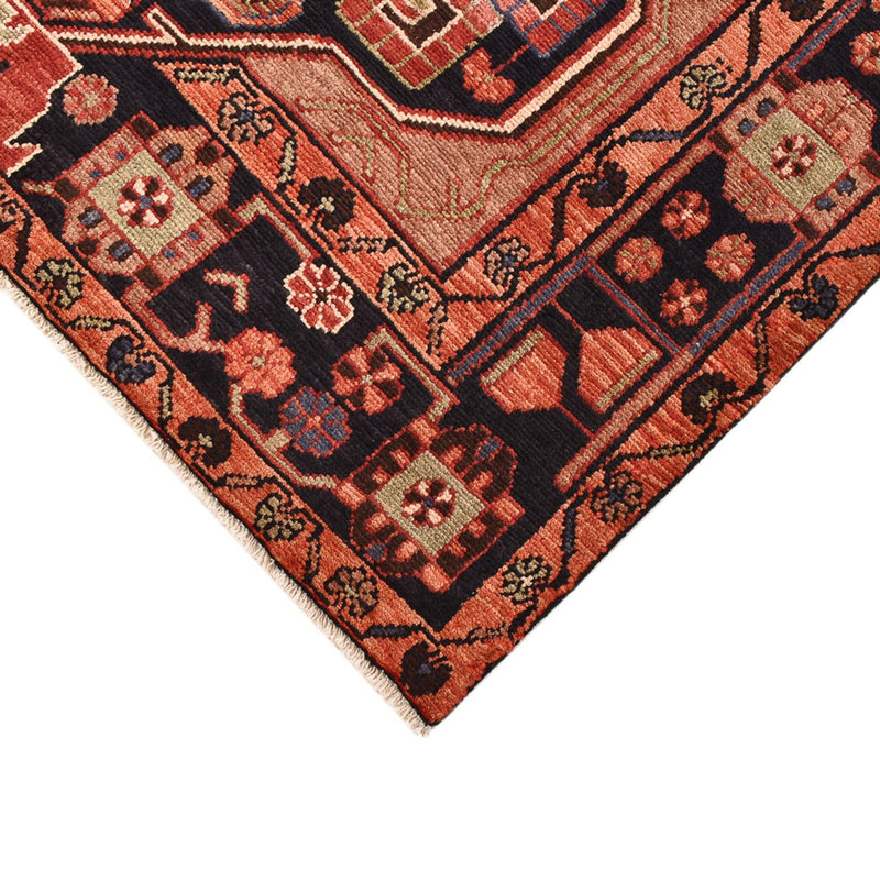Tapis persan - Nomadic - 222 x 140 cm - rouge clair
