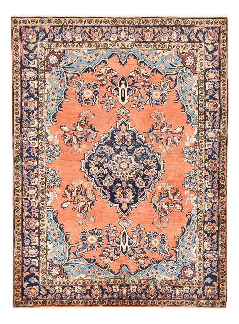 Tapis persan - Royal - 220 x 160 cm - rouge clair