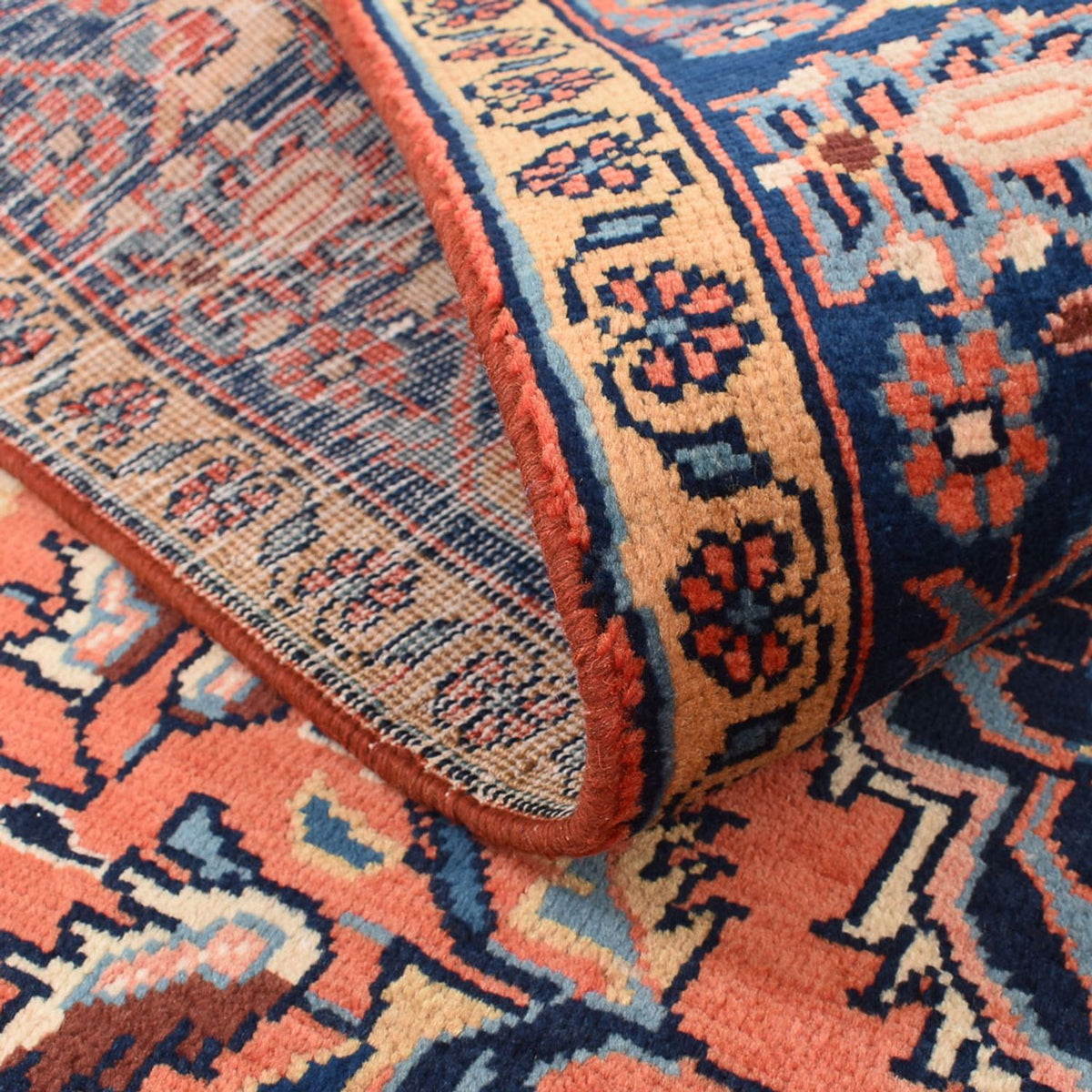 Tapis persan - Royal - 220 x 160 cm - rouge clair