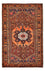Tapis persan - Bidjar - 210 x 130 cm - rouge foncé