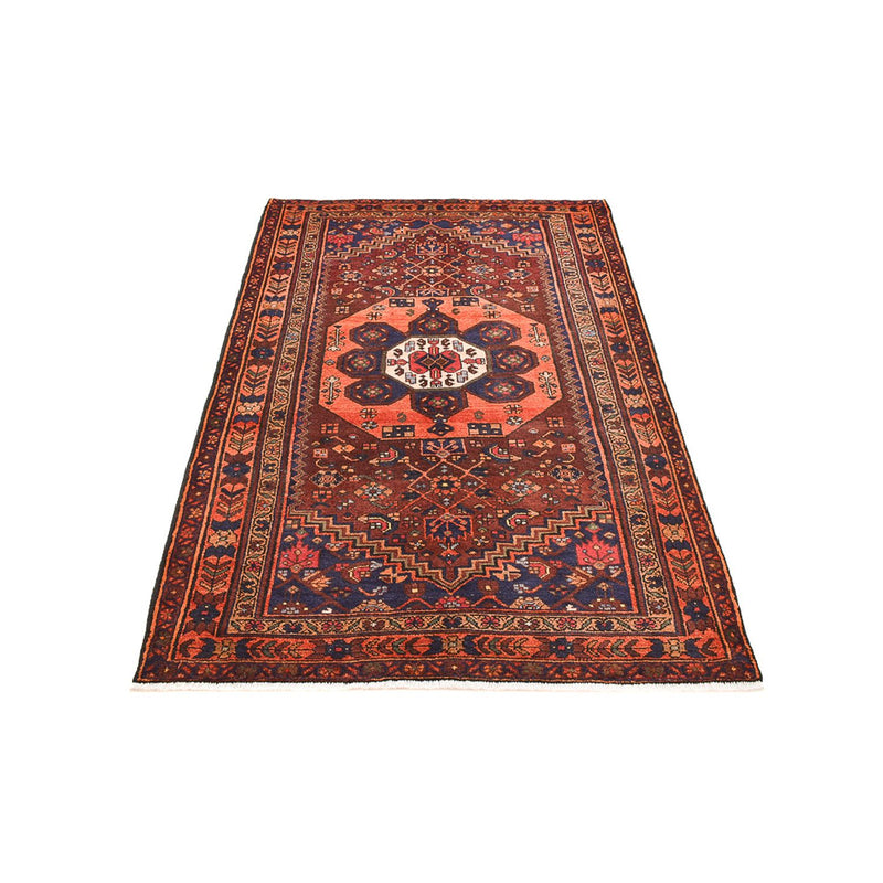 Tapis persan - Bidjar - 210 x 130 cm - rouge foncé